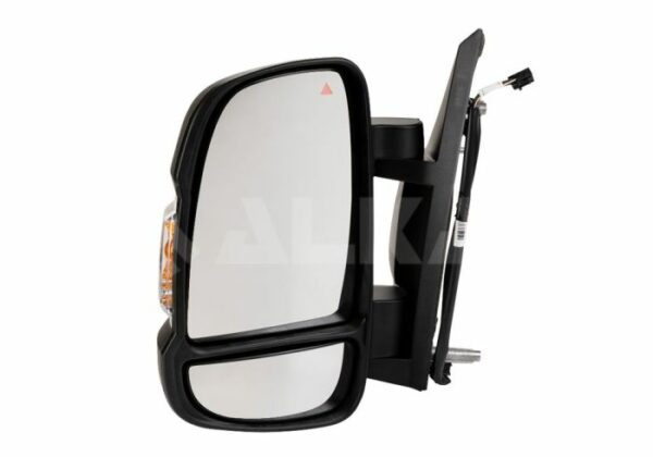 Rétroviseur gauche (chauffeur) à rabat électrique avec détecteur d'angle mort