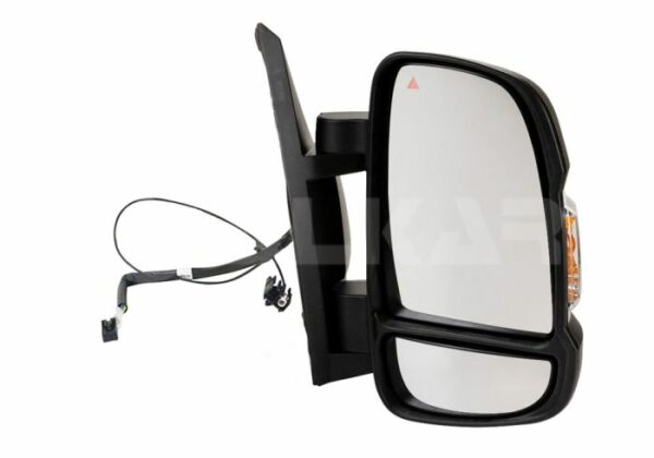 Rétroviseur droit (passager) à rabat électrique avec détecteur d'angle mort et antenne radio